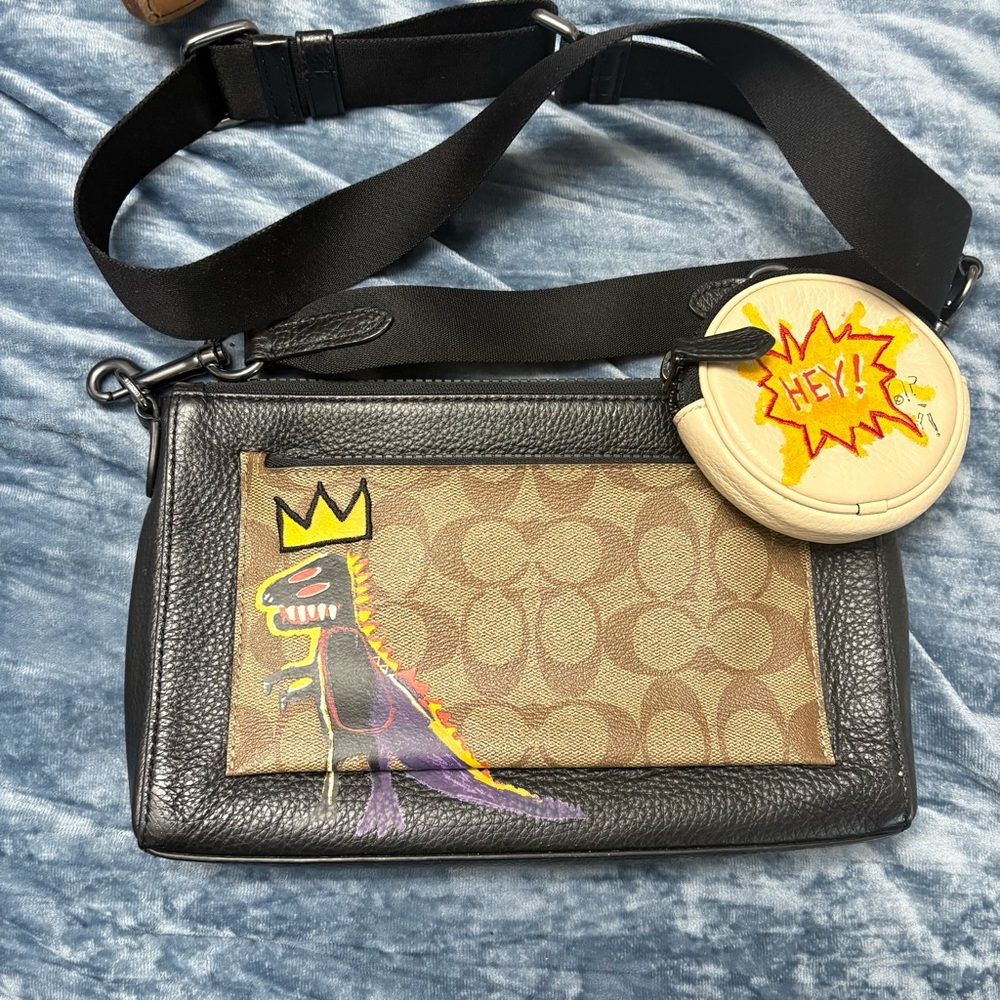 Coach Jean-Michel Badquiat crossbody bag
